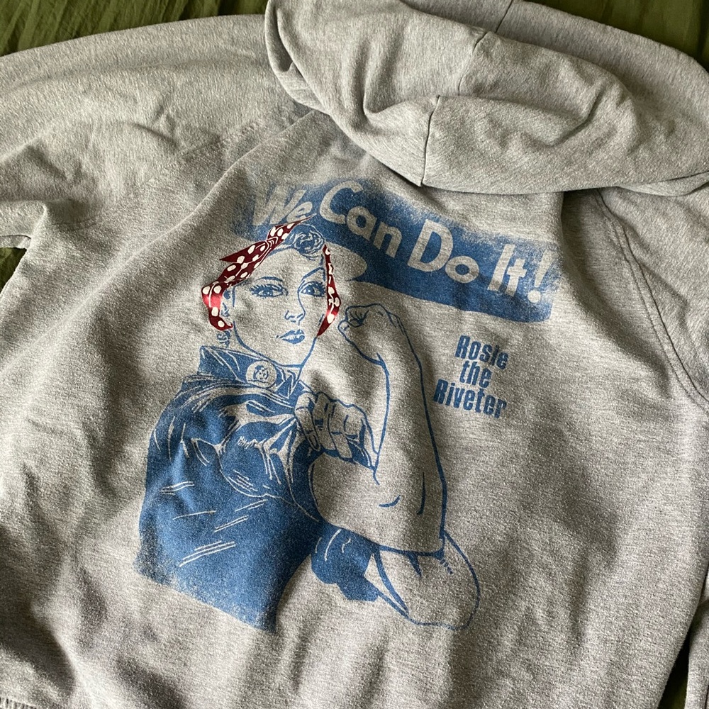 boeing rosie the riveter hoodie
